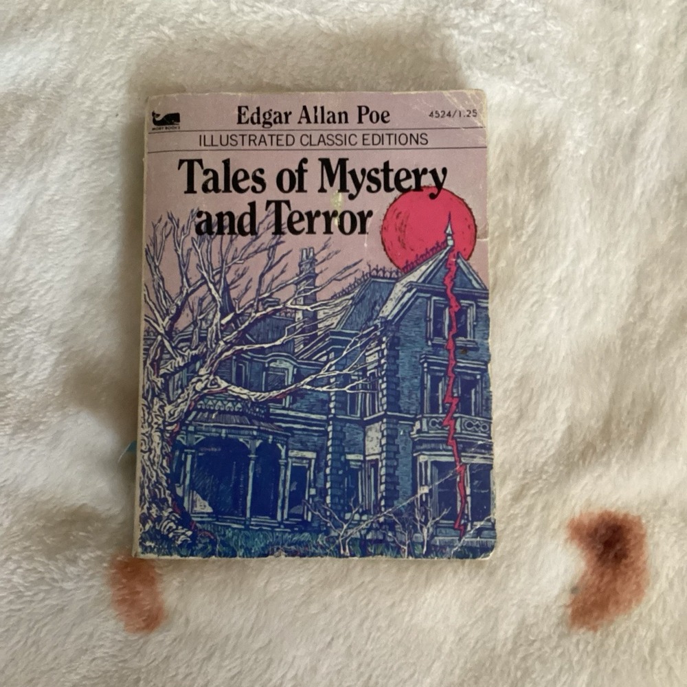 1979 TALES OF MYSTERY & TERROR Edgar Allan Poe Illustrated Classic Edition